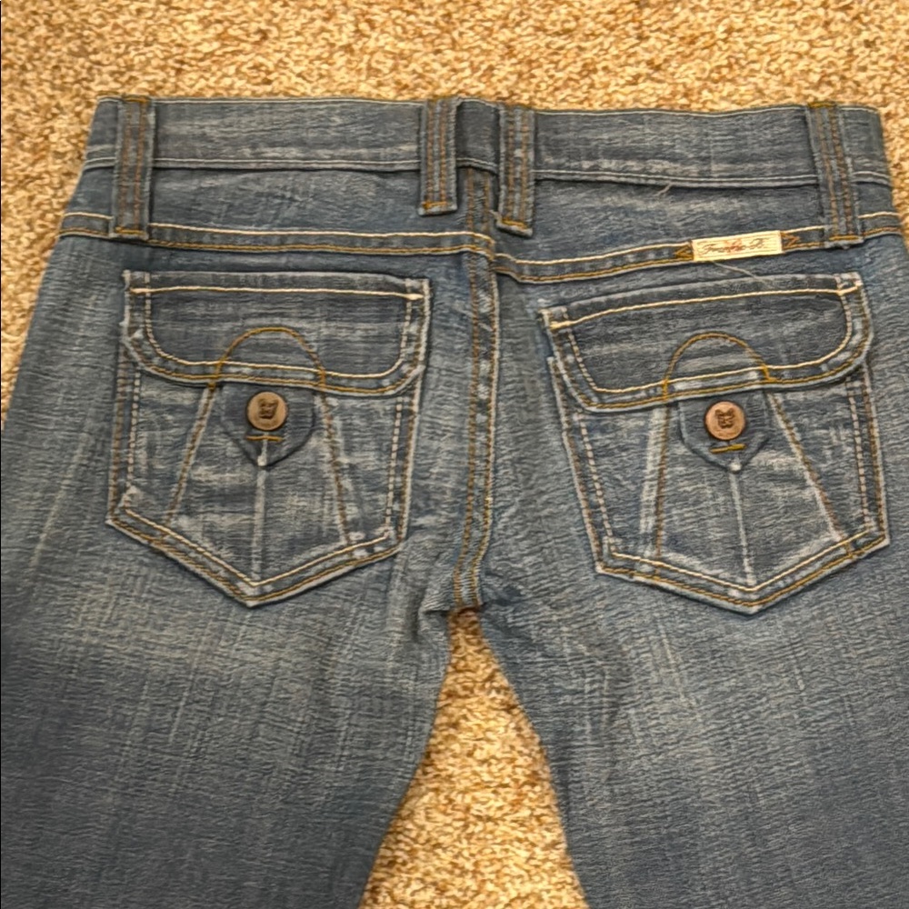 Frankie b Women's Blue Jeans
